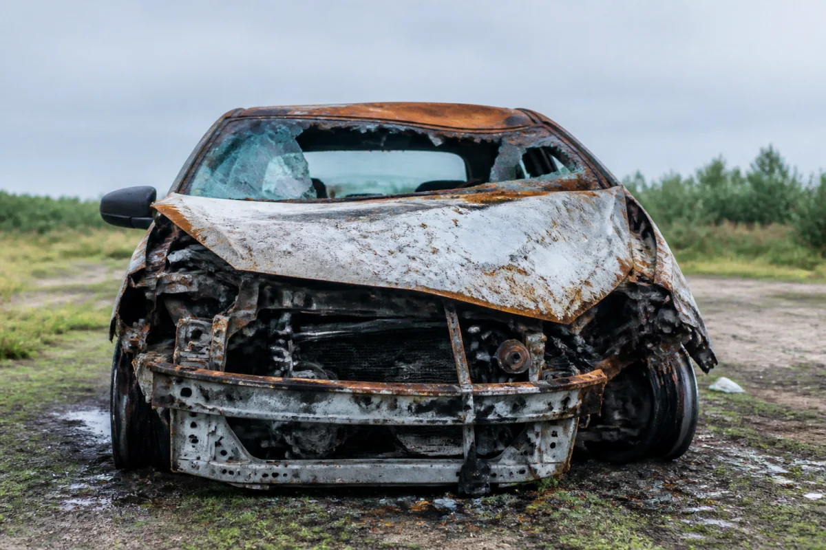 voiture epave definition