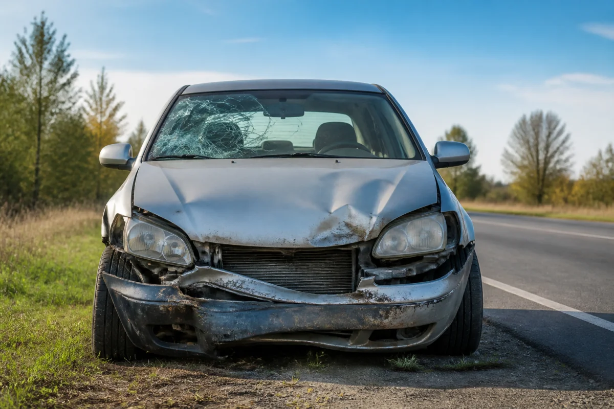 peut on rouler avec une voiture epave