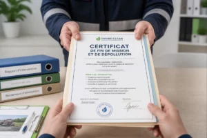certificat de dépollution