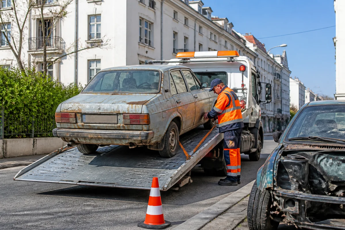 recuperateur epave voiture