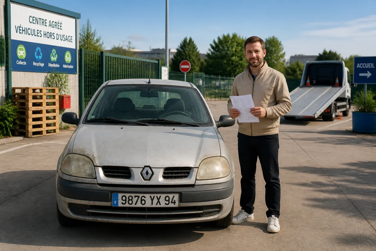 Enlever une voiture hors d usage simplement et dans les règles