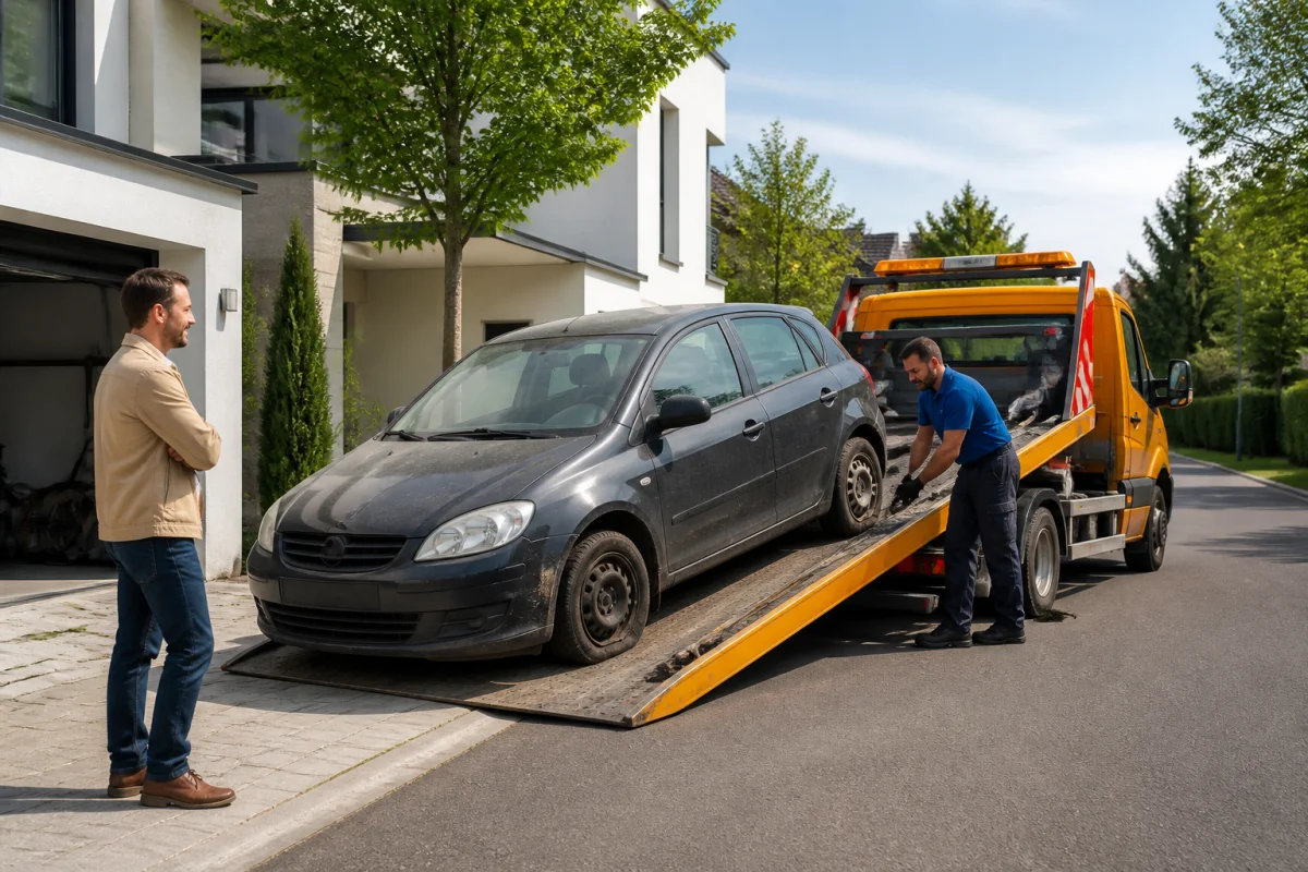 Comment enlever une voiture hors service facilement